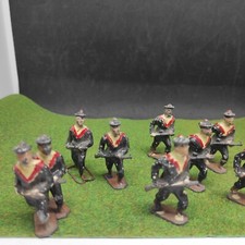 GM Lead Soldiers 10 Soldiers Marine Riflemen in Combat WWII