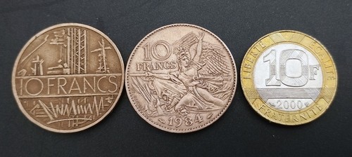 Lot pièces de - de,