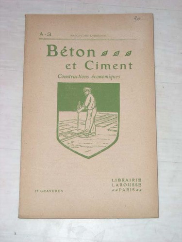 4027 brochures larousse béton - brochures,