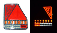 2x feux arrière LED triangle