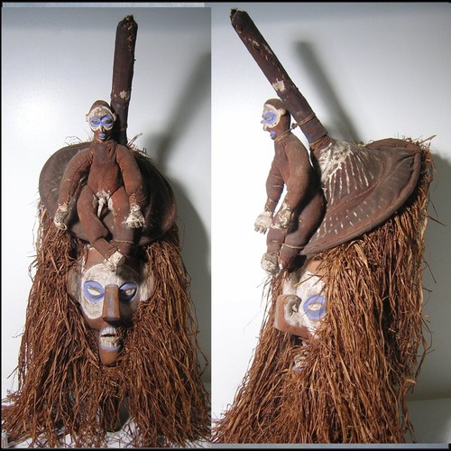 Masque yaka zaire africantic - masque,
