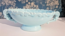 Corbeille Opaline Bleu