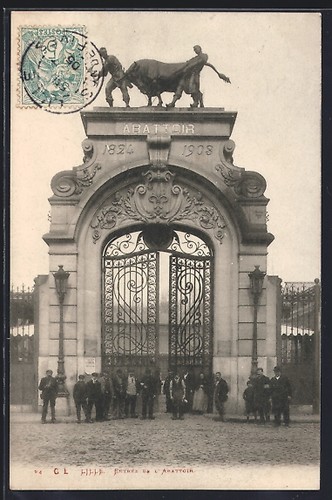 Cpa lille entrée - lille,, de