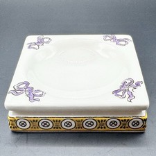 Socle pour Œuf de Collection en faïence de Gien   Décor Renaissance