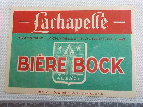 Etiquette biere bock - biere,