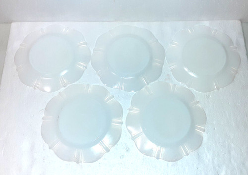 Assiettes anciennes verre - anciennes, en
