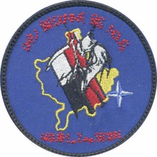 INFANTRERIE / 110° RI KOSOVO 3° CIE 2° SECTION ROUGE 1 - TISSU LOCAL