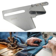 Plieuse à recouvrement avec guide réglable pour point noué industriel