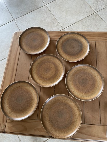 Grandes assiettes plates - 6,