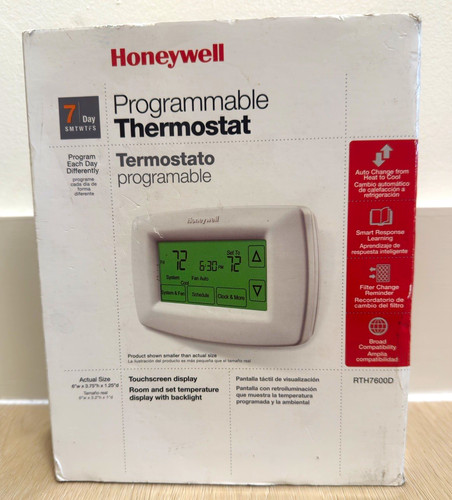 Honeywell rth7600d day - honeywell,