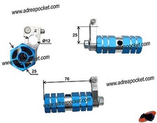 Cales Pieds Hexagonaux