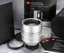 * L New * Noctilux-M 50mm f0.95 ASPH (M) Silver Chrome 11667 ASPHERICAL #025363