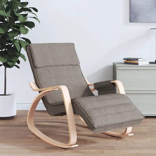 Chaise bascule marron - bascule,