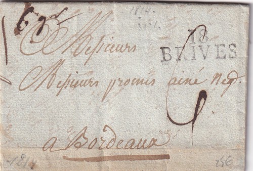 Marque postale 1814 de - 1814,