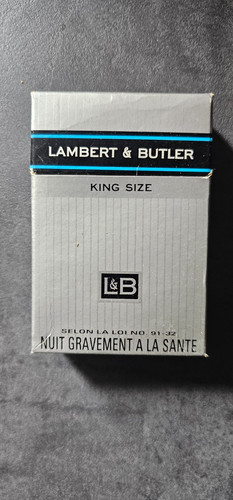 Paquet cigarette vide - paquet,