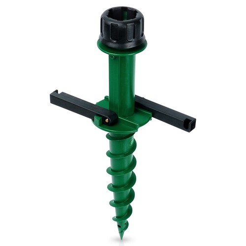 Pied parasol douille sol - pied, au