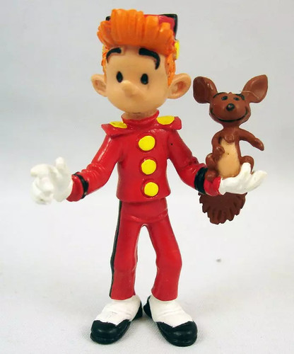 Spirou figurine pvc comics - spirou,