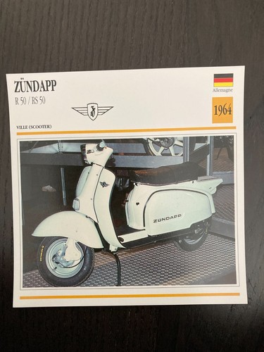 Carte fiche moto collection - fiche,