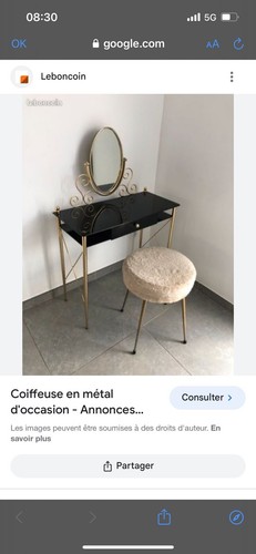Coiffeuse table de - coiffeuse, toilette