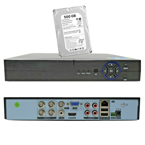 Kit dvr canaux avec disque - 4,