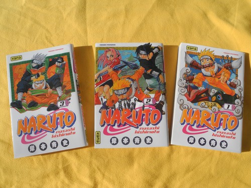 Lot manga naruto - 3,
