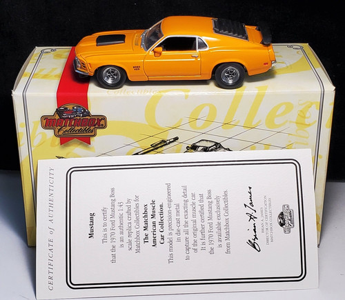 Matchbox 1970 ford mustang - matchbox,