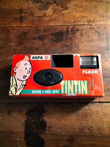 Appareil photos jetable tintin - appareil,