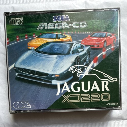Sega jaguar xj220 - jaguar, mega-cd