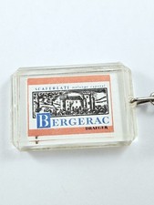 KEYCHAIN - SCAFERLATI BERGERAC - Tobacco, Pipe - Vintage 1960s - Cigarettes