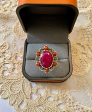 ANCIENNE BAGUE  ARGENT MASSIF