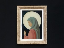 Tableau Portrait VIERGE MARIE