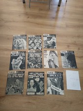 Vintage Lot 10 Magazines-noir