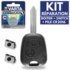 Coque Clé de Voiture pour Télécommande Plip CITROEN Xsara Picasso Berlingo Saxo