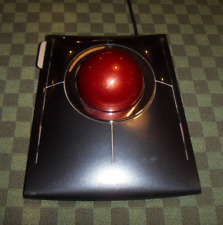 KENSINGTON Trackball pour PC USB Plug&play - Mouse track ball trak boule rouge