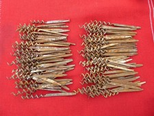 lot de 100 mèches de tire bouchon ancien