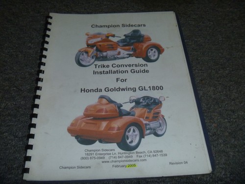 2005 champion honda goldwing - champion,