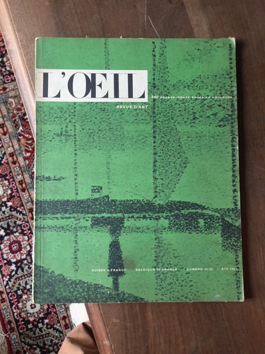 Revue art oeil 32 1957 - art, l