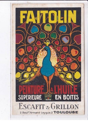 Publicite peinture l - publicite, l'huile