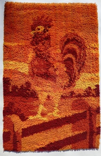 Tapis laine vintage année - tapis, vintage,