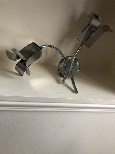 Applique murale inox