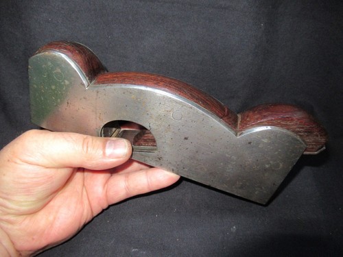 Rare ancien rabot fer coulaux - ancien,