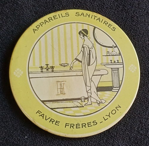 Ancien miroir poche - ancien,