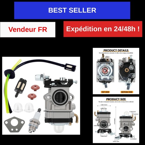 Carburateur 52cc 49cc 43cc