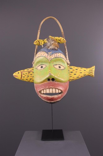 Masque yupik african art - masque,