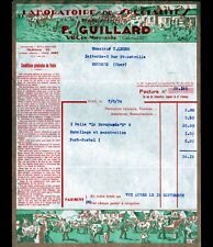 VIRE (14) LABORATORY-FACTORY of MATERIAL for DAIRY "Ets F. GUILLARD" in 1934
