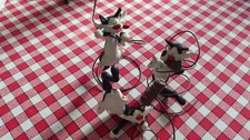 3 figurines Les trois chats qui jouent - Leblon Delienne