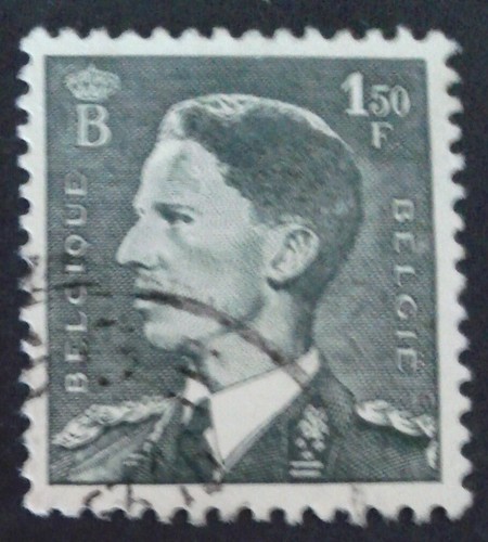 Timbre belgique roi baudouin - timbre,