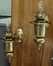 2 Anciennes grande Lampes