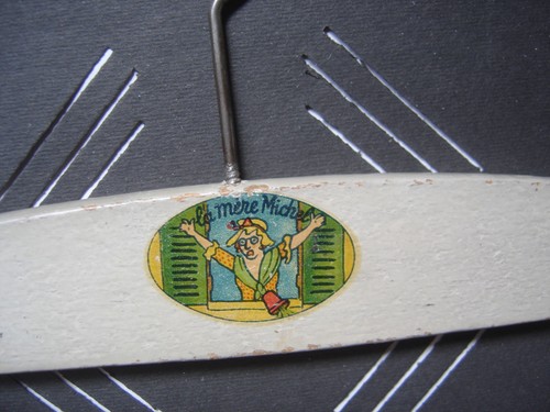 Ancien cintre bois pour - cintre, en