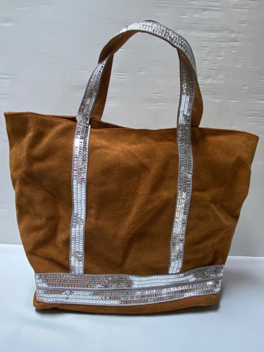 Sac cabas daim cuir fauve - sac,